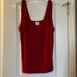 CAbi Busy Tank in Red Size M